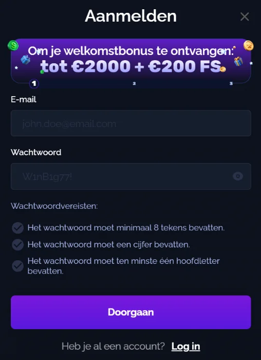 StarsPlay24 Casino Registratie en Inloggen StarsPlay24 Casino Registratie en Inloggen